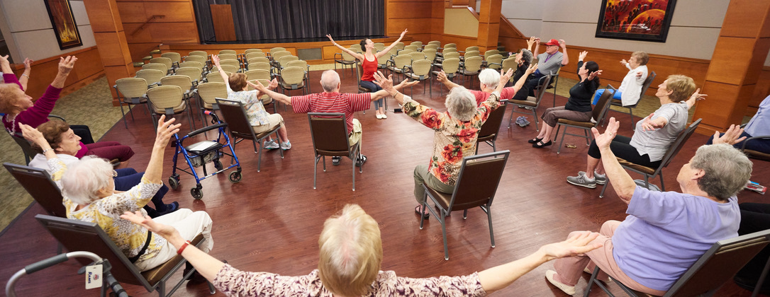 Tuesdays 12:00 PM Music and Movement for PD